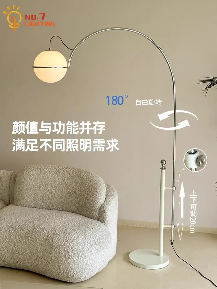 DecorBites™ Cream Wind Floor Lamp LED E27 for Living Room Study