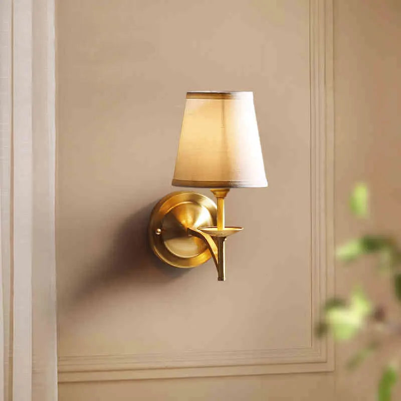 DecorBites™ Copper Wall Lamp: Modern, Elegant Lighting for Home, Hotel, or Office