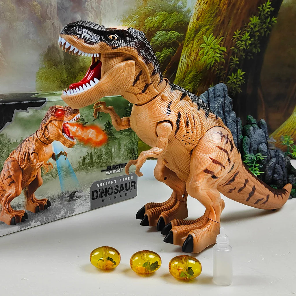 Large Mechanical Dinosaur Robot with Lights and Sounds