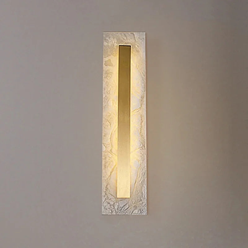 DecorBites™ Gold Marble Living Room LED Wall Lamp