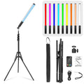 DecorBites™ LED Light Wand RGB Stick with Tripod Remote Control Handheld Lamp