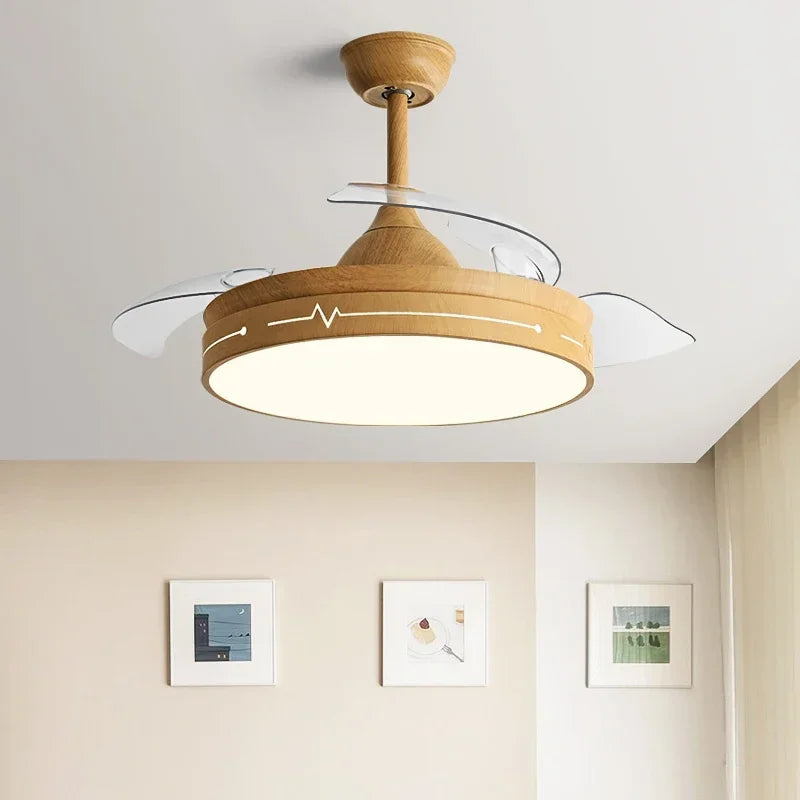 DecorBites™ DC Motor Ceiling Fan Light Control for Bedroom Restaurant Living Room