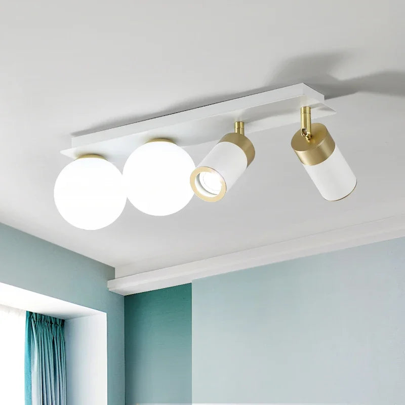 DecorBites™ Glass Ball LED Ceiling Wall Light - Nordic Modern Minimalist Design