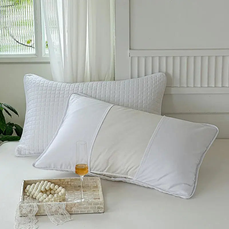 DecorBites™ Cotton Pillowcase Shield for Sweat Protection and Breathable Comfort