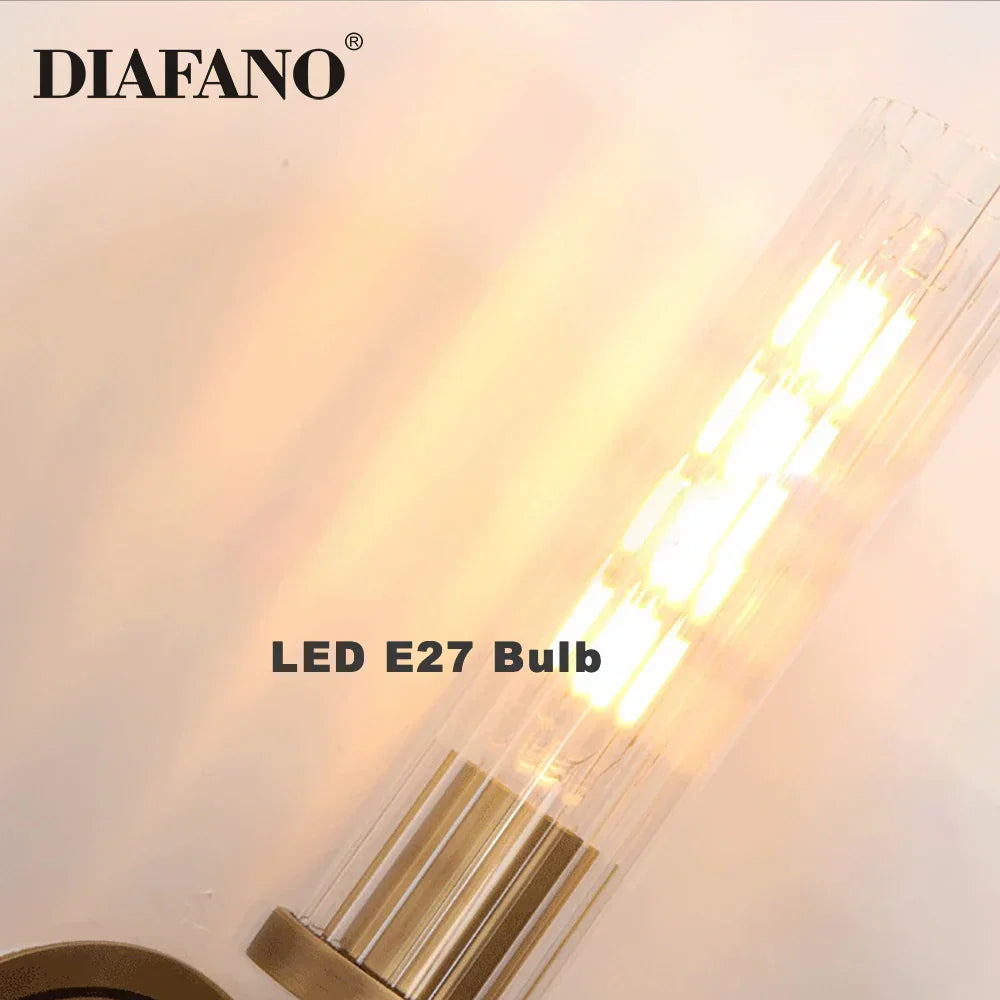 DecorBites™ Copper Wall Sconce for Elegant Indoor Lighting