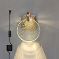 DecorBites™ Crystal Wall Lamp LED Modern Glass Gold Luxury Lighting