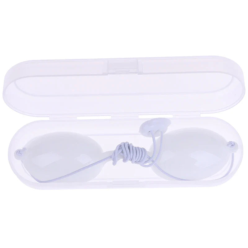 Adjustable Laser Safety Eyepatch Goggles | Full Shading Protective Eyewear for Tattoo and Photon Beauty Clinics