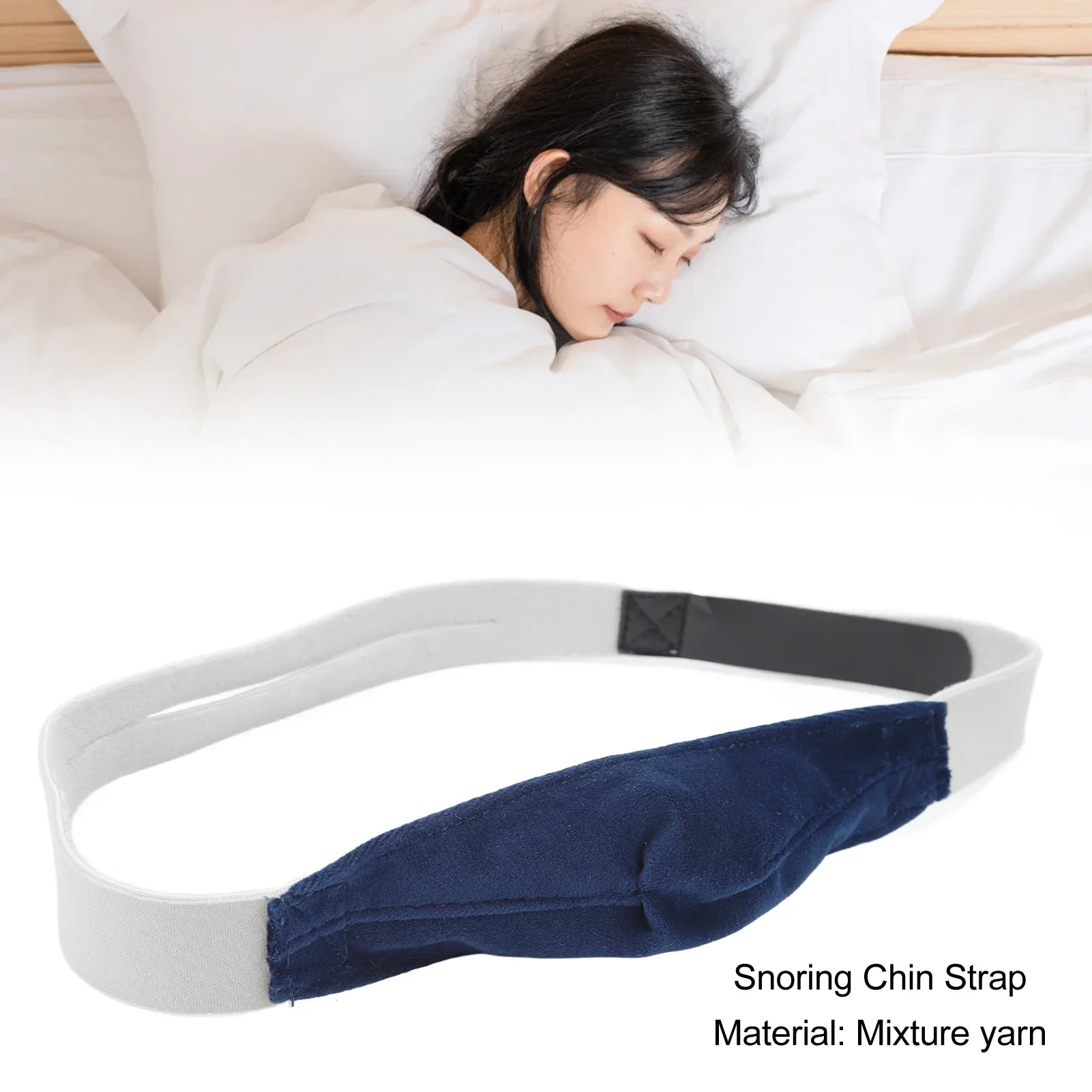 Snoring Chin Strap | Lightweight Breathable Snore Stopper Sleep Aid