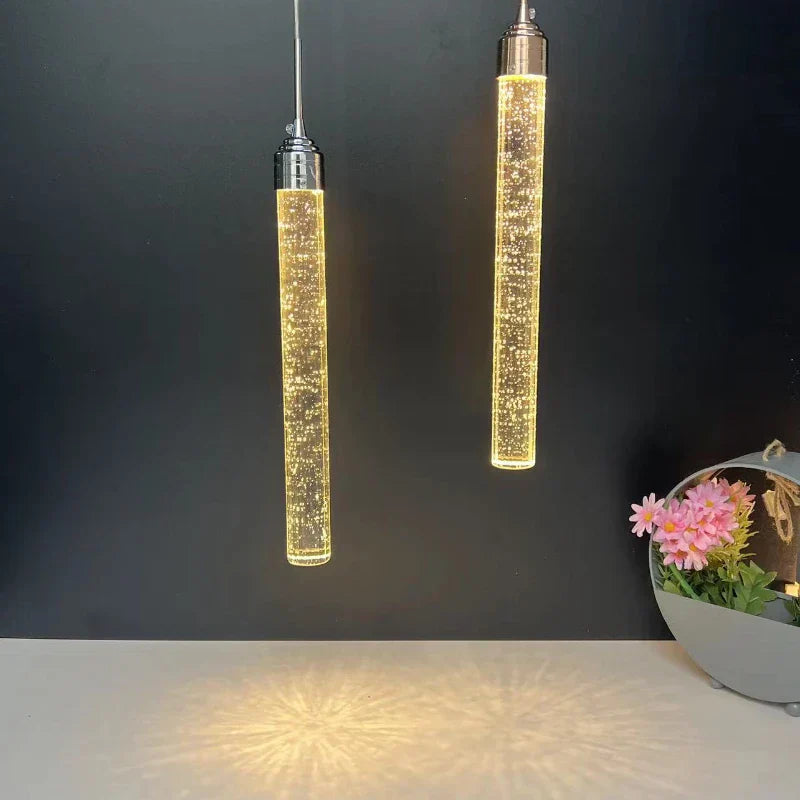 DecorBites™ Crystal LED Pendant Light for Dining, Living, Bedroom