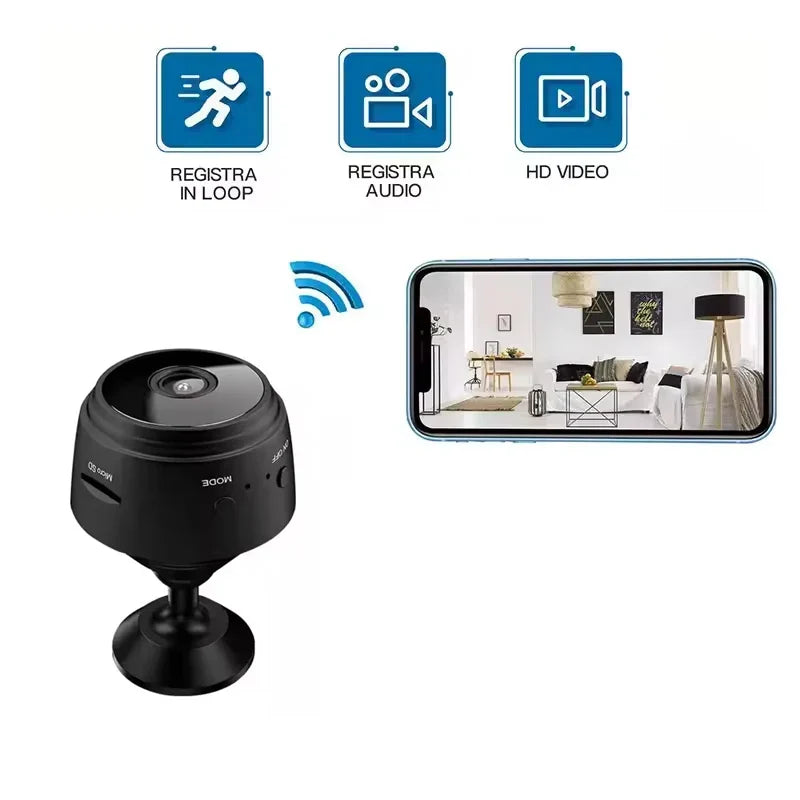 A9 WiFi Security Camera | 1080P Night Vision Smart Home Indoor Outdoor Camera