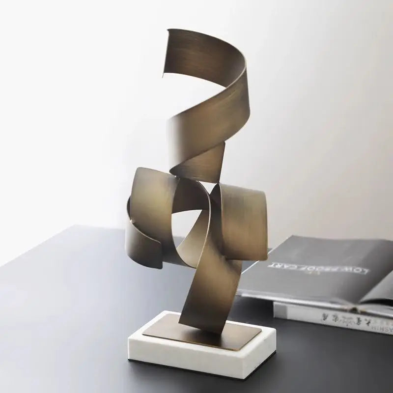 DecorBites™ Geometric Wrought Iron Ornaments for Home & Office Decor