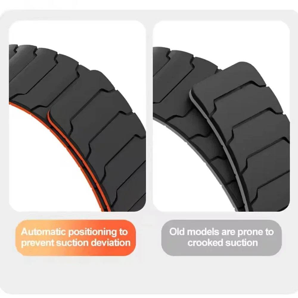 COROS Silicone Magnetic Watch Band Unisex Loop Strap for COROS Smartwatch