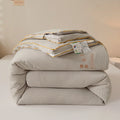 DecorBites™ Cozy Soy Fiber Quilt: Soft, Warm, and Skin-friendly Bedding Solution
