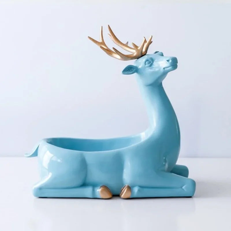 DecorBites™ Elegant Resin Deer Key Storage & Home Decoration Ornaments
