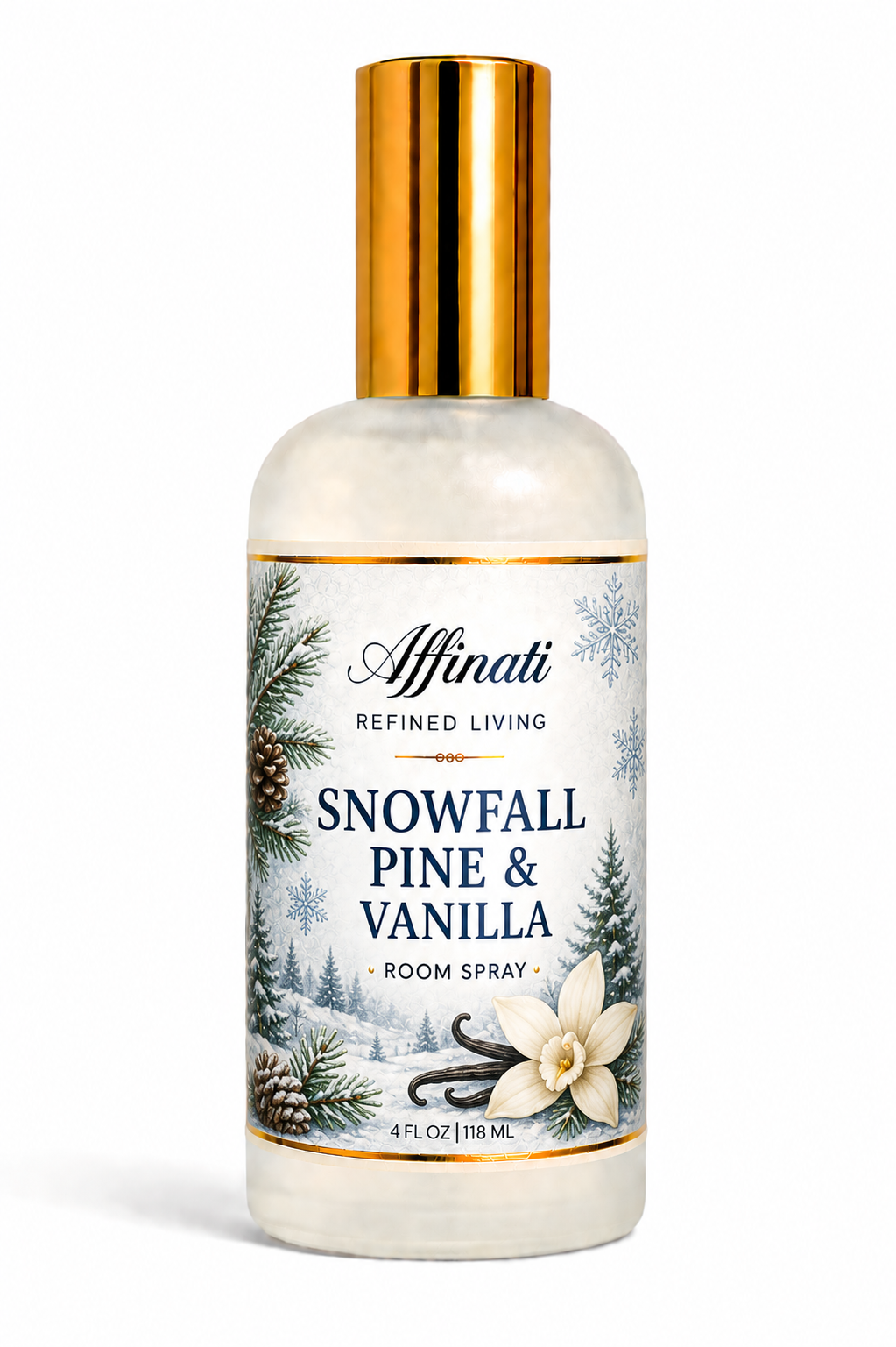 Snowfall Pine & Vanilla Room Spray