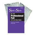 Soft 'N Style Pre-Cut Silver Foil Sheets - 5" x 8" - 45ct