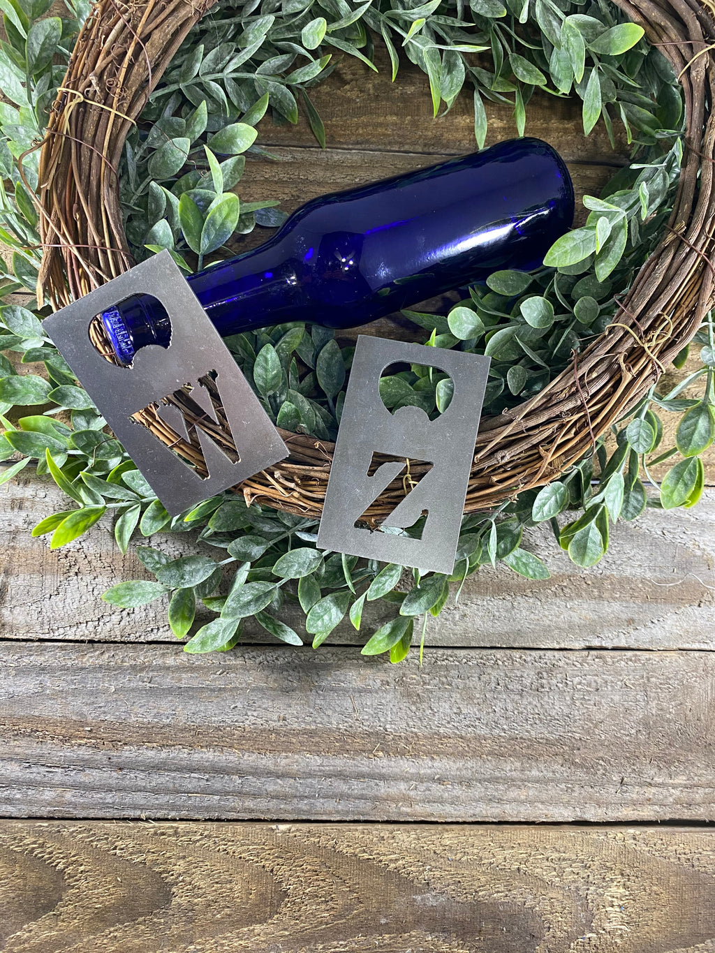 Personalized Last Name Letter Bottle Openers