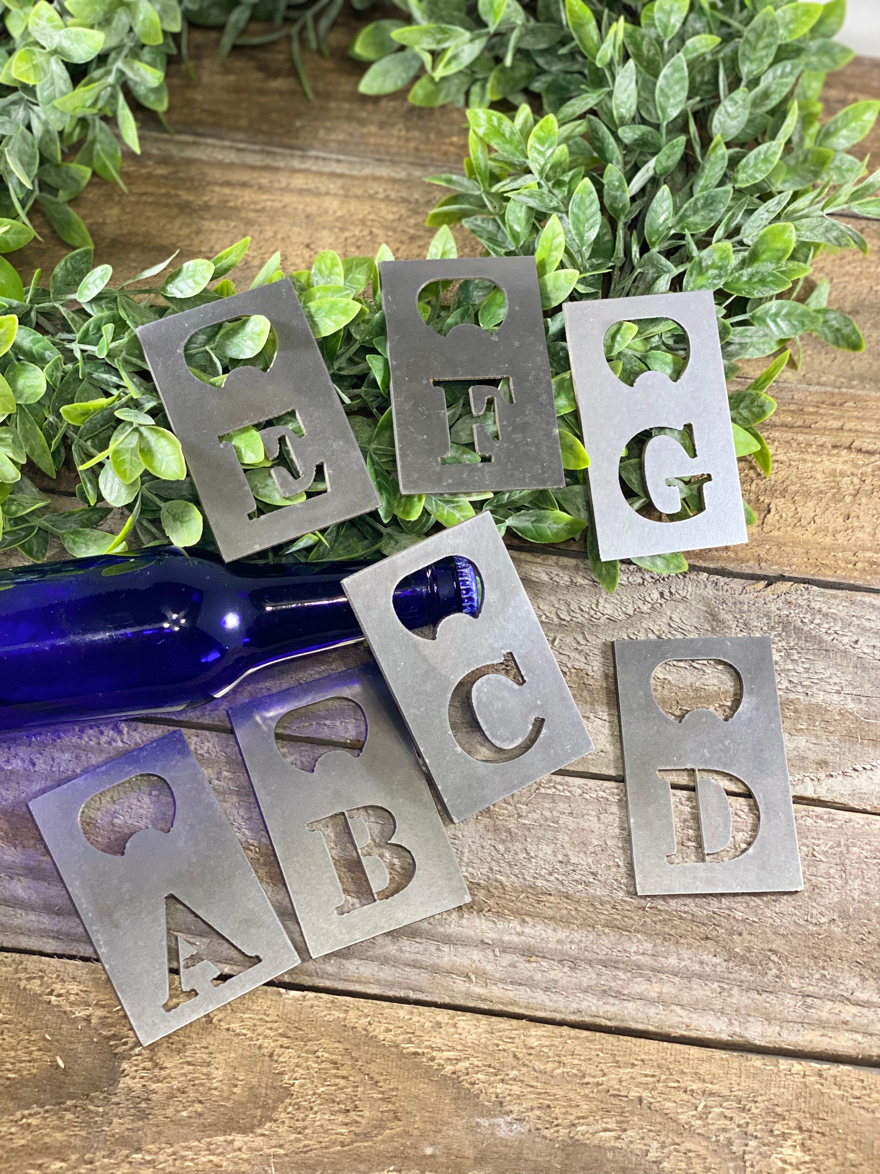 Personalized Last Name Letter Bottle Openers
