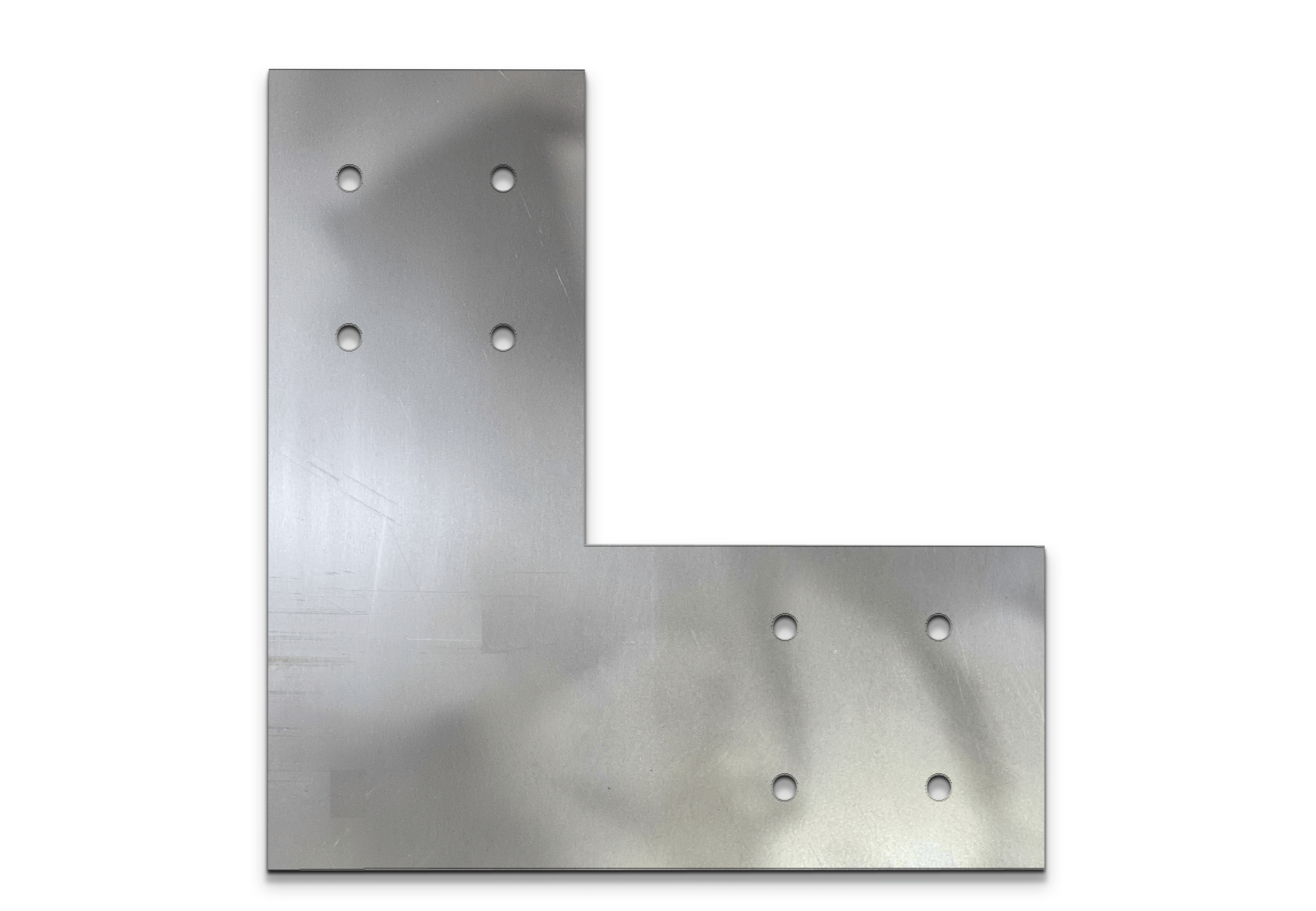 Structural Design L Bracket for 4x4 Post, 4x4 L Support Bracket, 4x4 Steel Bracket, 4 inch Post Bracket, 4x4 L Bracket, Truss Plate