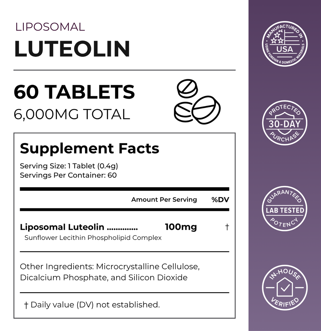 Liposomal Luteolin
