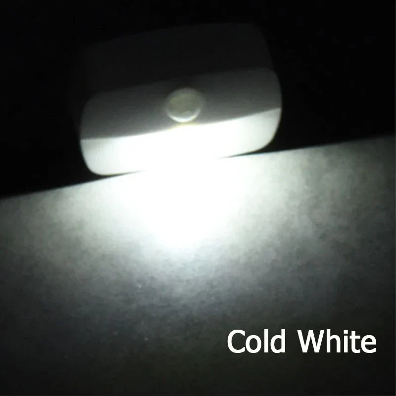 Smart Motion Sensor LED Night Light | EU Plug In 220V Wall Lamp for Hallway Kitchen Stair Bedroom
