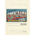 Vintage Lined Notebook Greetings from Cleveland - Paperback