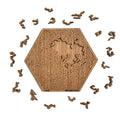 PRFOKEY Impossible Puzzle - Clear Difficult Jigsaw Puzzle