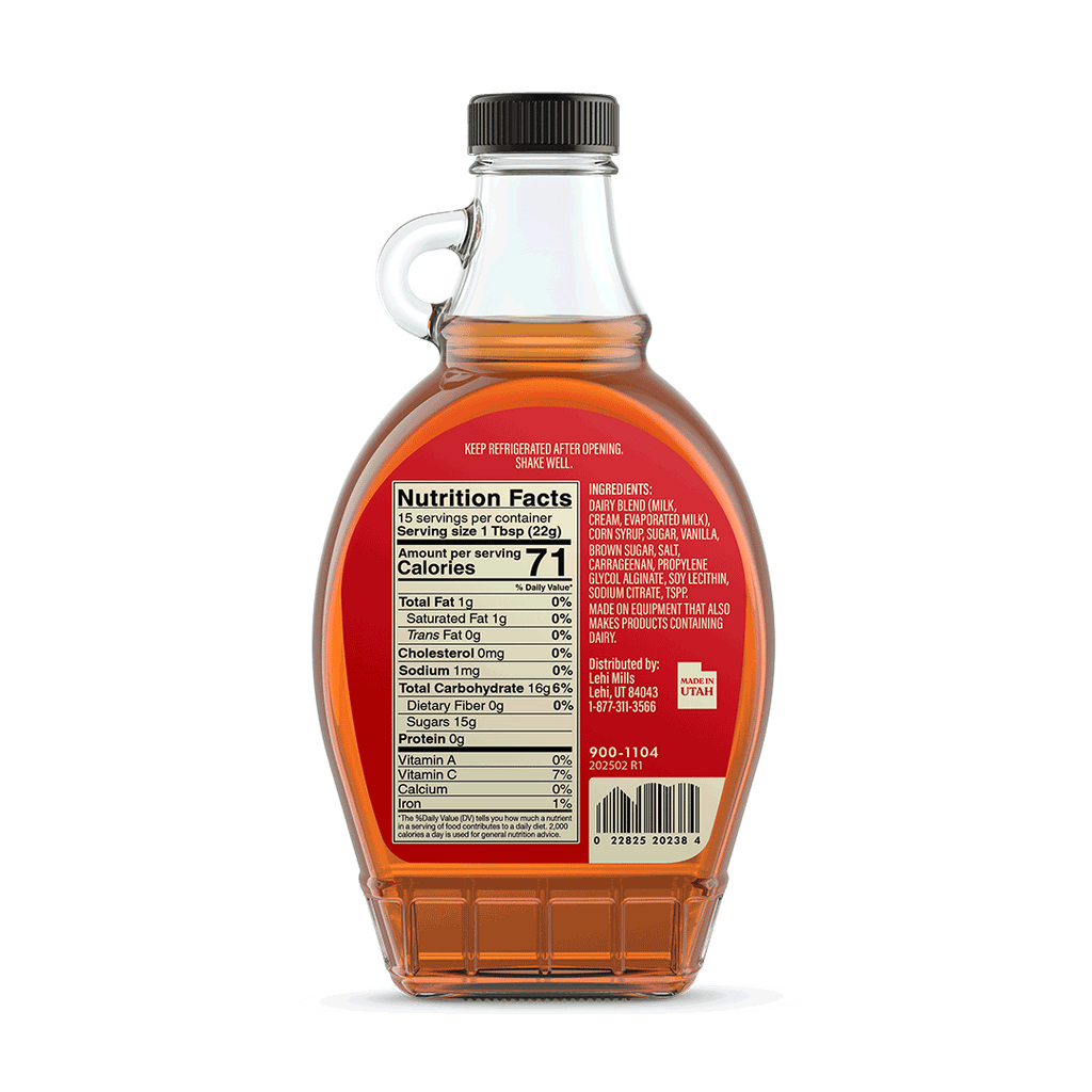 Vanilla Cream Syrup