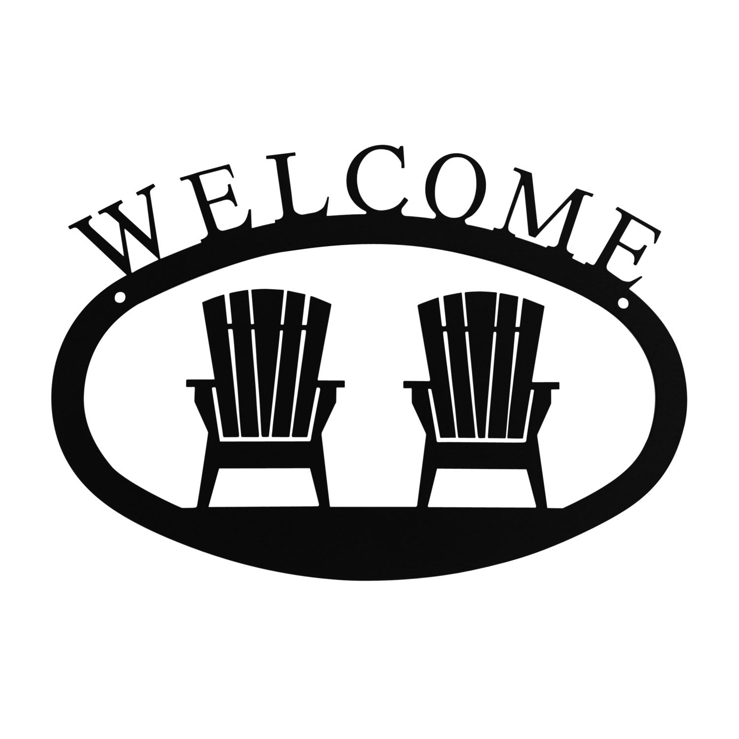 Small Adirondacks Welcome Sign