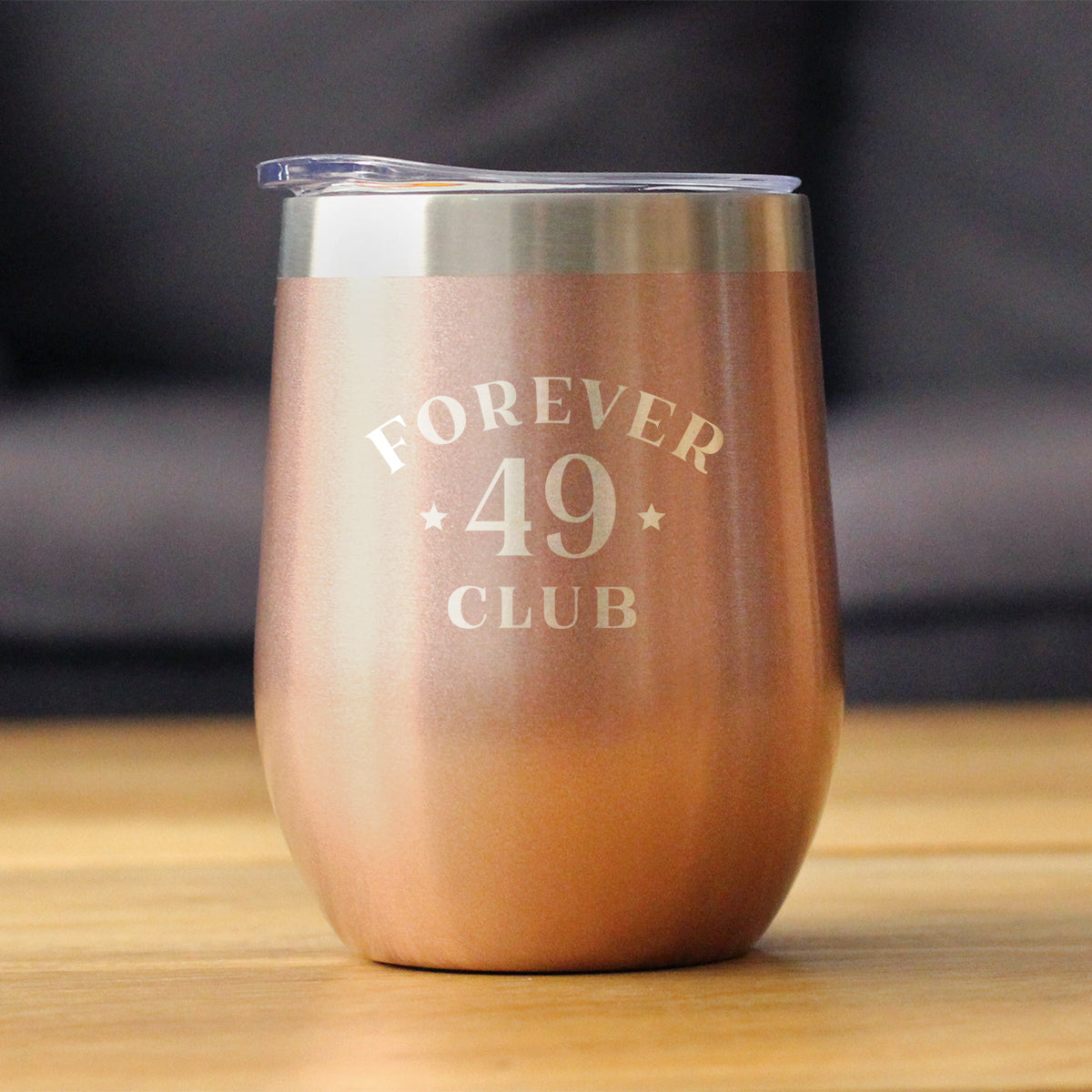 Forever 49 Club - Wine Tumbler