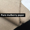 Ancient Handmade Calligraphy Half-cooked Parchment Paper