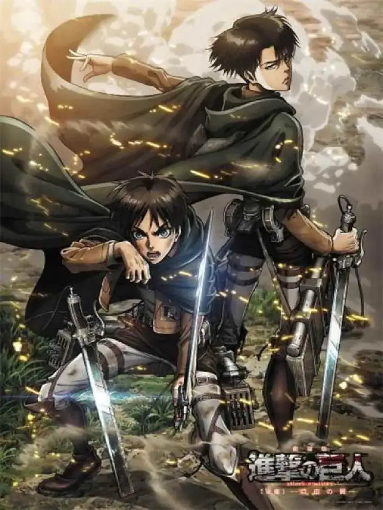 Attack on titan final season eren yeager canvas poster bedroom decor