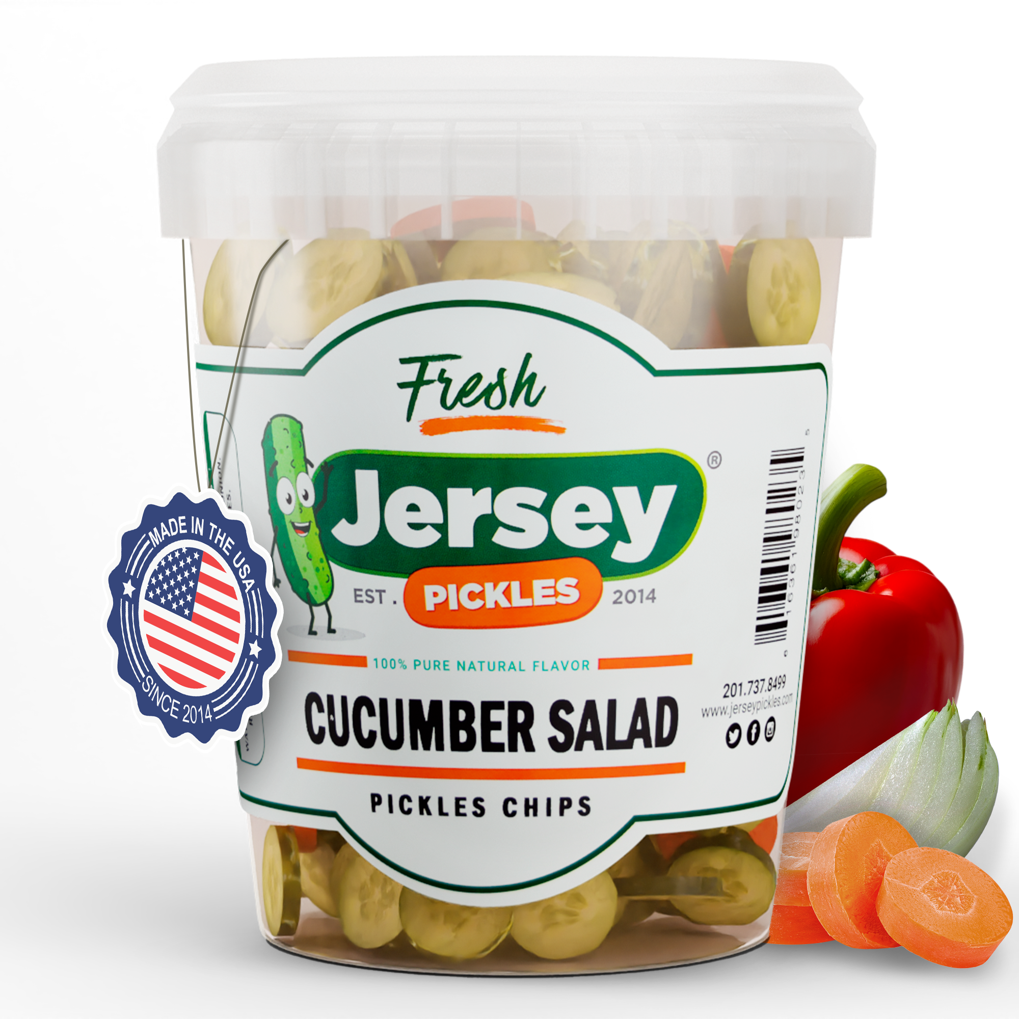 Pickled Cucumber Salad (sweet)