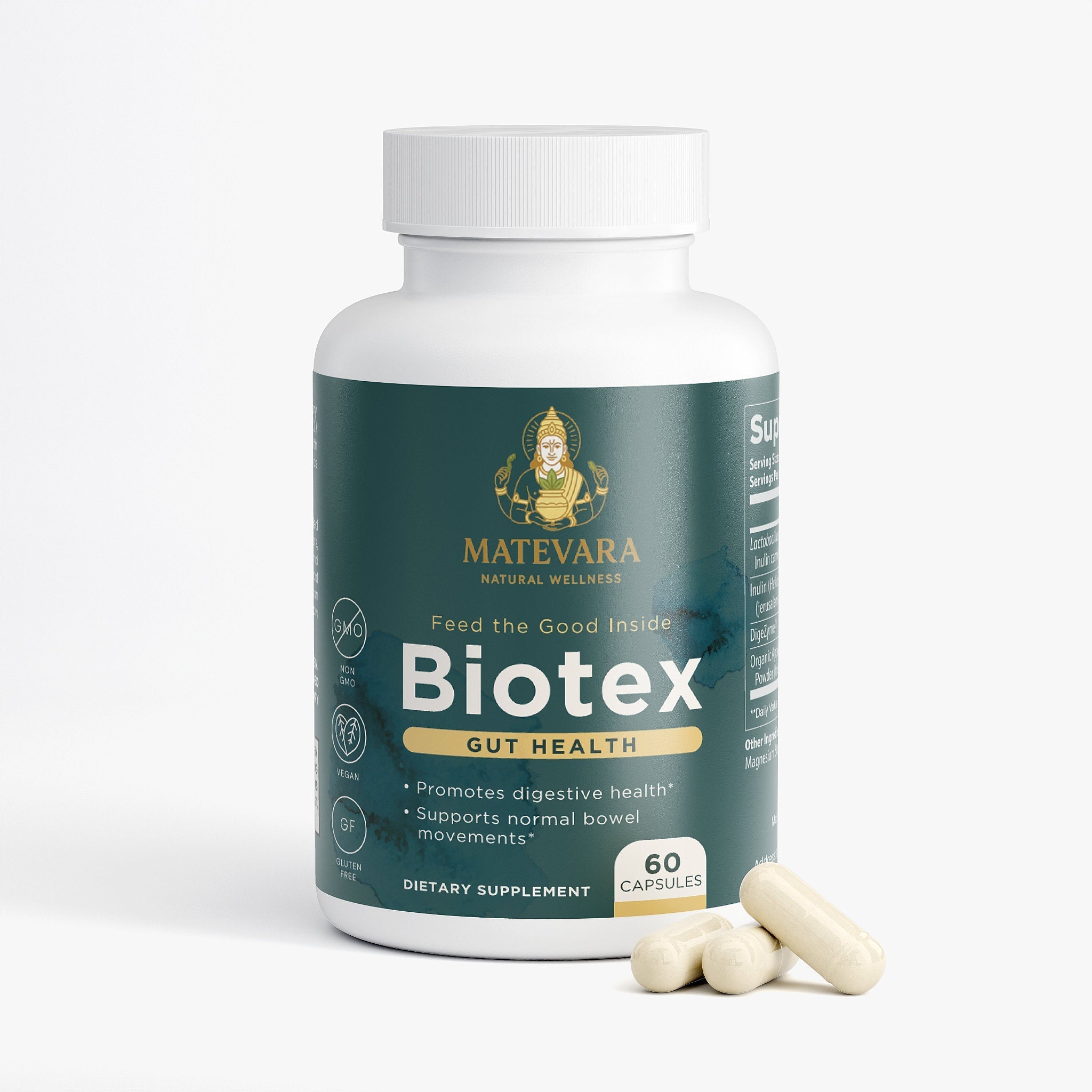 Biotex Probiotic & Enzyme Formula | 60 Count