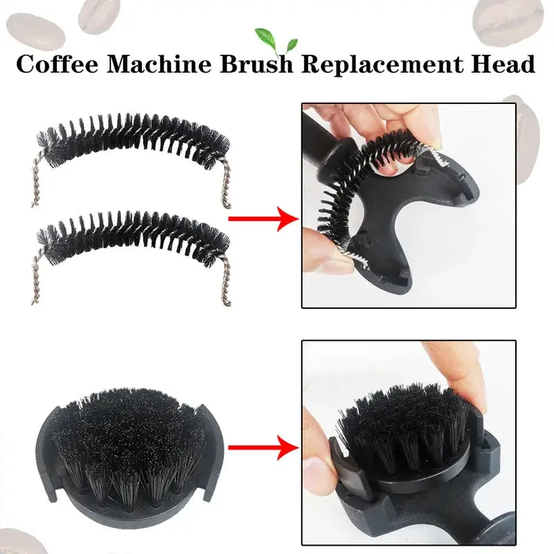 DecorBites™ Cafe Grinder & Brewing Head Cleaner Set with Mini Spoon