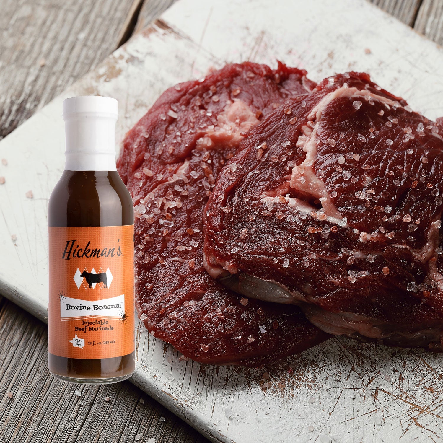 Hickman’s Bovine Bonanza Beef Injectable Marinade - Pack of 2