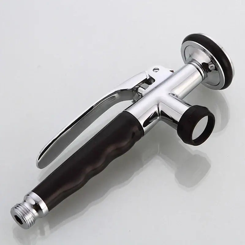 DecorBites™ Brass Kitchen Sprayer Head with Lock in Chrome/Brushed Nickel Finish