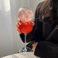 Bubble ball glasses – dining room stackable cocktail glass set