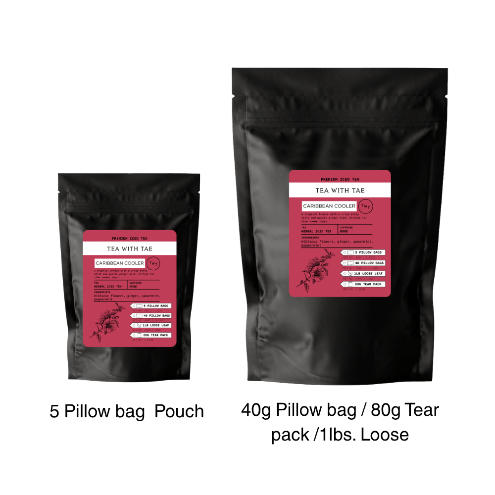 Caribbean Cooler Iced Herbal Tea Pouch