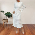 Lace Slim Fishtail Female Dress