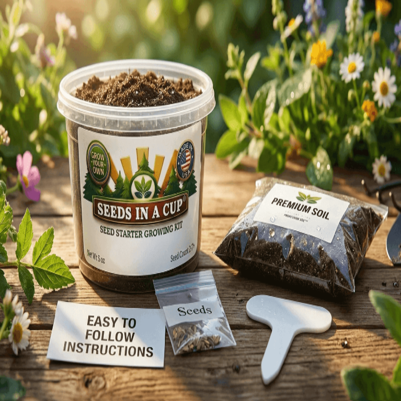Sugar Maple Tree Grow Kit | Grow Sugar Maple from Seed | Seeds In A Cup®