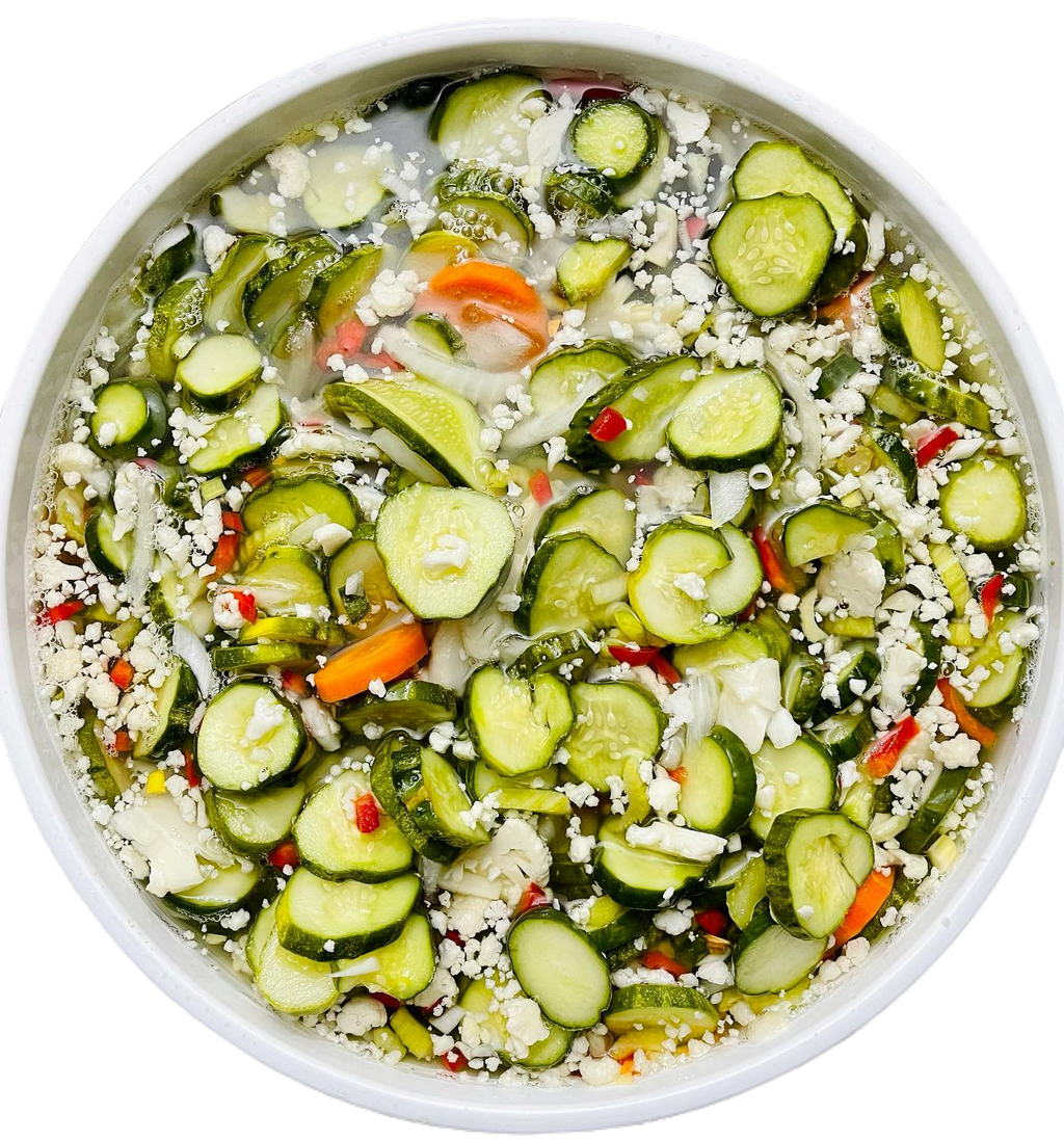 Pickled Cucumber Salad (sweet)