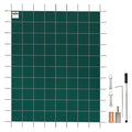 ft 16x32 Pool Safety Cover, Green