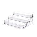 Clear acrylic 3 tier cosmetic organizer bedroom perfume stand