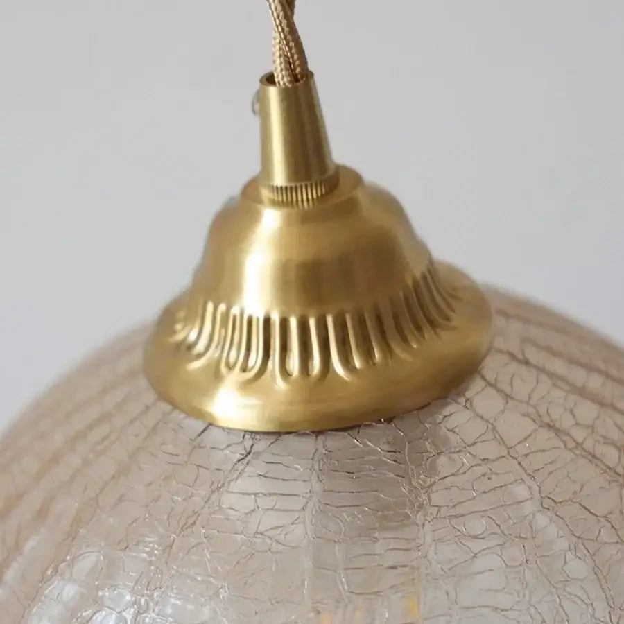 Antique brass and amber glass led wall lights for bedroom decor