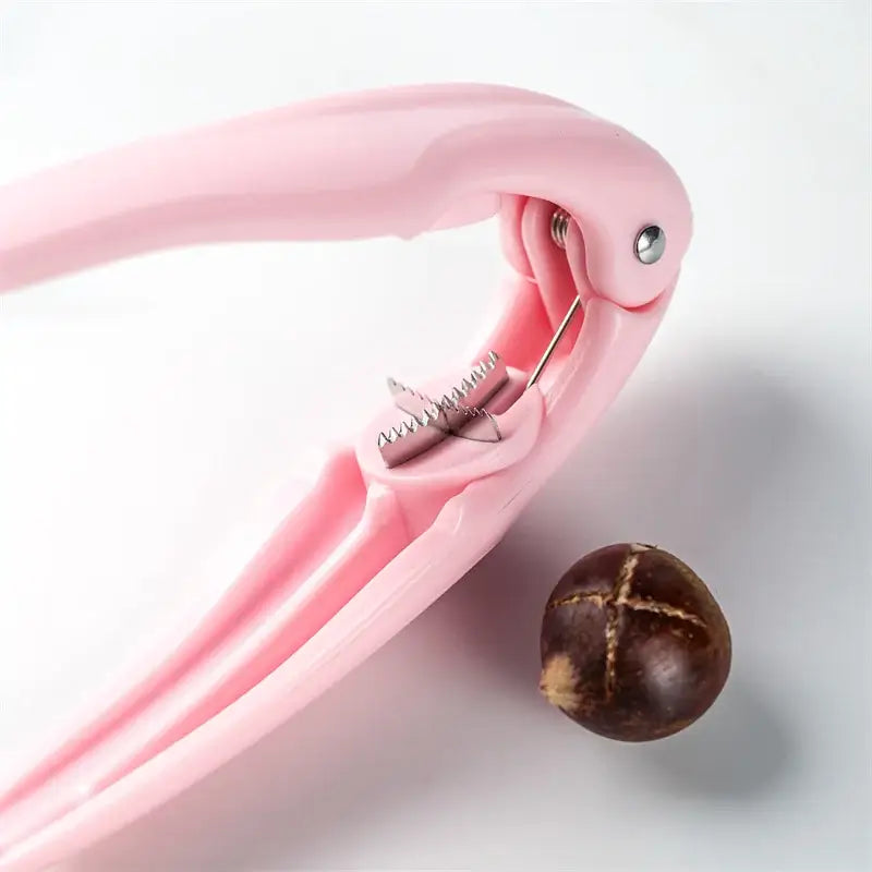 Pink decorbites chestnut cracker kitchen nut opener tool