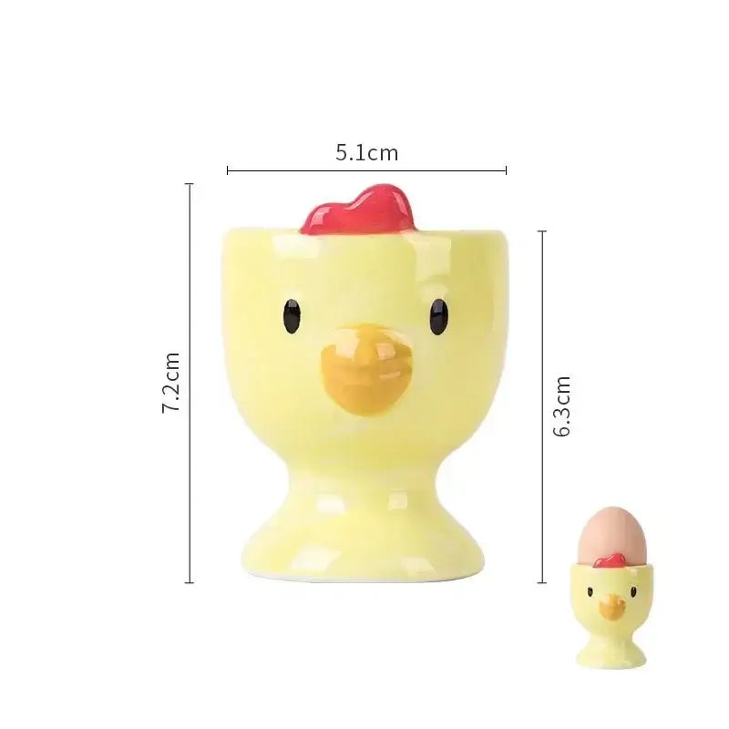British soldier red & black ceramic egg cup holder kitchen tableware