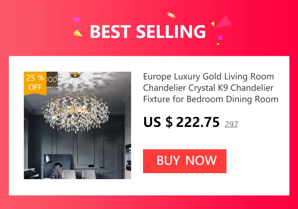 Modern chrome rectangular crystal chandelier dining room light fixture