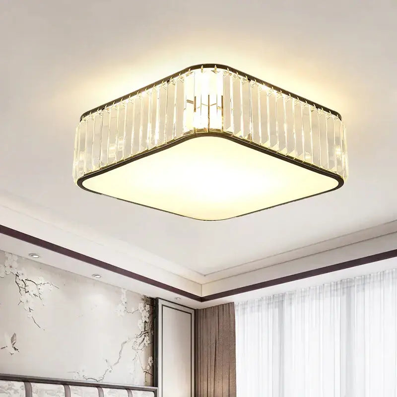 Modern cloud gold ceiling light living room decorbites crystal light