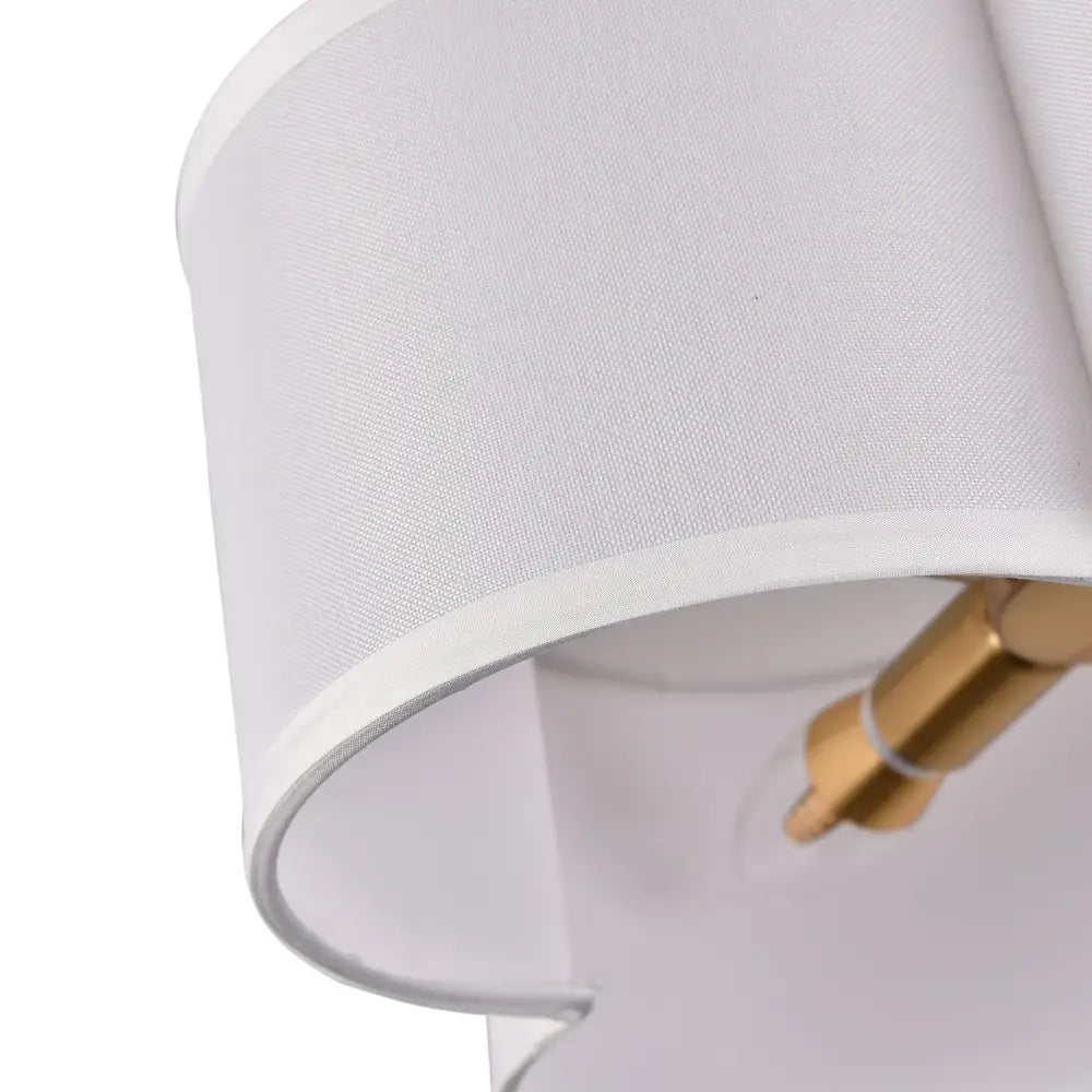 Elegant gold 4-light ceiling light fixture for bedroom